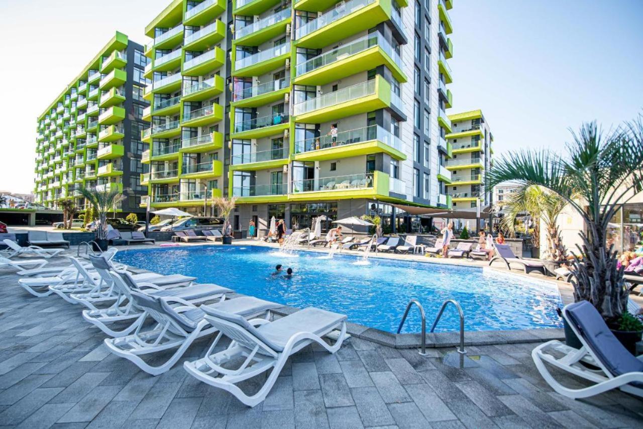 Apartament Katrina - Alezzi Beach - Sea View Năvodari Exterior foto
